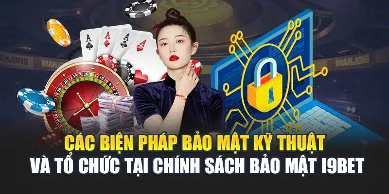 Các biện pháp bảo mật kỹ thuật và tổ chức tại chính sách bảo mật i9Bet